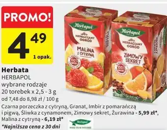 Intermarche Herbata HERBAPOL oferta
