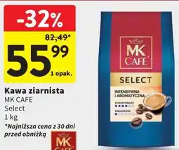 Intermarche Kawa ziarnista MK CAFE Select oferta