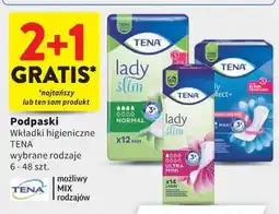 Intermarche Podpaski Wkładki higieniczne TENA oferta