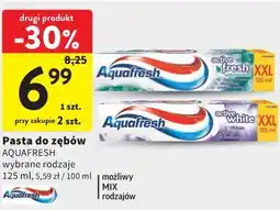 Intermarche Pasta do zębów AQUAFRESH oferta