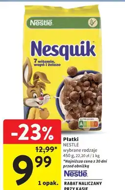 Intermarche Płatki NESTLÉ oferta