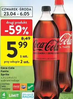 Intermarche Coca-Cola, Fanta, Sprite oferta