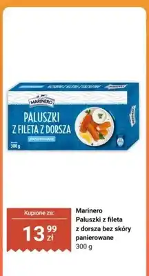 Biedronka Paluszki z fileta z dorsza bez skóry panierowane Marinero oferta