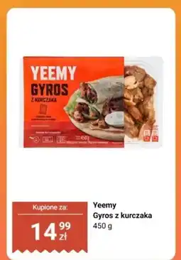 Biedronka Gyros z kurczaka Yeemy oferta