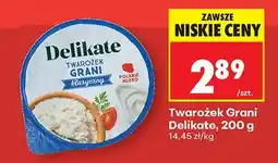 Biedronka Twarożek Grani klasyczny Delikate oferta