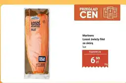 Biedronka Łosoś atlantycki świeży filet ze skórą Marinero oferta