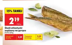 Biedronka Śledź atlantycki wędzony na gorąco oferta