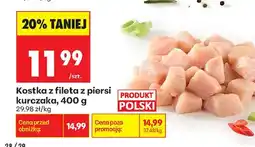 Biedronka Kostka z fileta z piersi kurczaka oferta