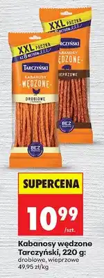 Biedronka Kabanosy wędzone Tarczyński drobiowe oferta