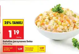Biedronka Sałatka jarzynowa Seko oferta