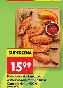Biedronka Polędwiczki z kurczaka w marynacie mango lassi Czas na Grill oferta