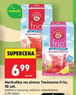 Biedronka Herbatka na zimno Teekanne Frio malina z cytryną oferta