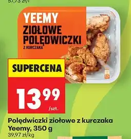 Biedronka Polędwiczki ziołowe z kurczaka Yeemy oferta