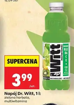 Biedronka Napój Dr. Witt zielona herbata oferta