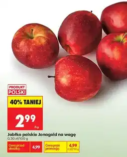 Biedronka Jabłka Jonagold polskie oferta