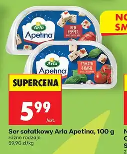Biedronka Ser sałatkowy Arla Apetina Red Pepper oferta