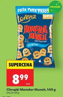 Biedronka Chrupki Monster Munch Original Lorenz oferta