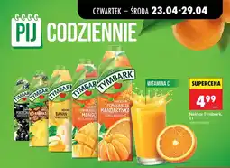 Biedronka Nektar czarna porzeczka Tymbark oferta