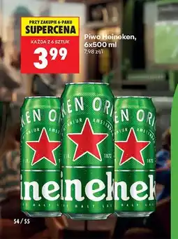 Biedronka Piwo Heineken oferta