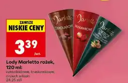 Biedronka Lody Marletto rożek czekoladowe oferta