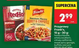 Biedronka Przyprawa Frank's honey chipotle oferta