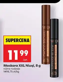 Biedronka Maskara XXL Niuqi Choco Brown oferta