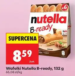 Biedronka Wafelki Nutella B-ready oferta