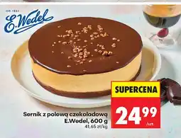 Biedronka Sernik z polewą czekoladową E.Wedel oferta