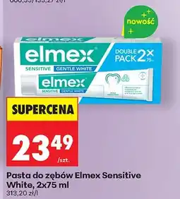 Biedronka Pasta do zębów Elmex Sensitive Gentle White oferta