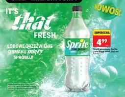 Biedronka Napój gazowany Sprite Zero Sugar Mint Chill oferta