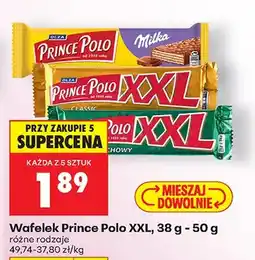 Biedronka Wafelek Prince Polo XXL oferta