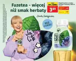 Biedronka Napój Fuzetea o smaku borówki i lawendy bez cukru oferta
