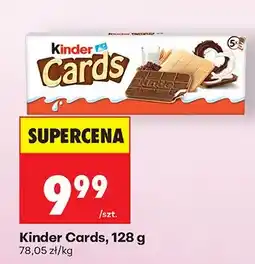 Biedronka Ciastka Kinder Cards oferta