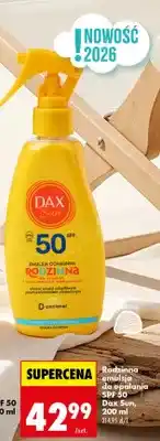 Biedronka Rodzinna emulsja ochronna do opalania SPF 50 Dax Sun oferta