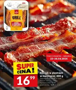 Twój Market Boczek w plastrach w marynacie Wędzarnia Białecki oferta