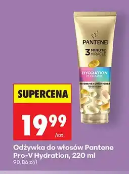 Biedronka Odżywka do włosów Pantene Pro-V Hydration Recharge 3 Minute Miracle oferta