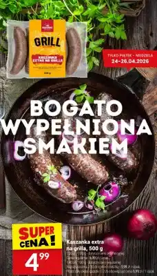 Twój Market Kaszanka extra na grilla Wędzarnia Dębska oferta