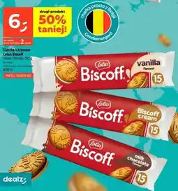 Dealz Ciastka z kremem Lotus Biscoff milk chocolate flavour oferta