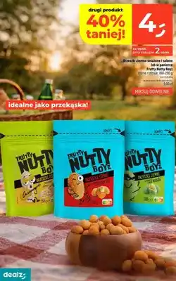 Dealz Orzeszki ziemne w panierce o smaku wasabi Frutty Nutty Boyz oferta