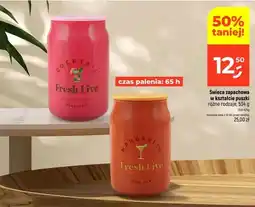 Dealz Świeca zapachowa w kształcie puszki Fresh Live oferta