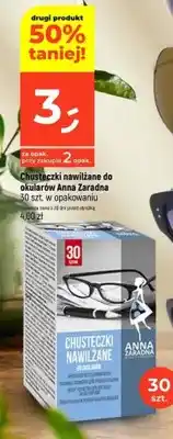 Dealz Chusteczki nawilżane do okularów Anna Zaradna oferta