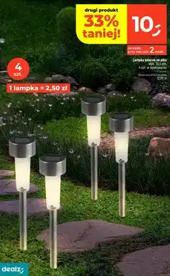 Dealz Lampka solarna na piku oferta