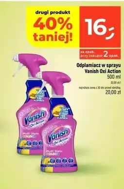 Dealz Odplamiacz w sprayu Vanish Oxi Action Multi Stain Colour oferta