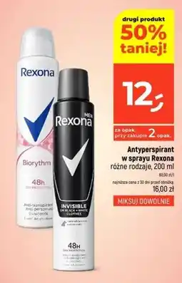Dealz Antyperspirant w sprayu Rexona oferta