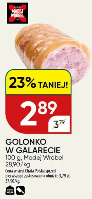Chata Polska Golonko w galarecie madej wróbel oferta