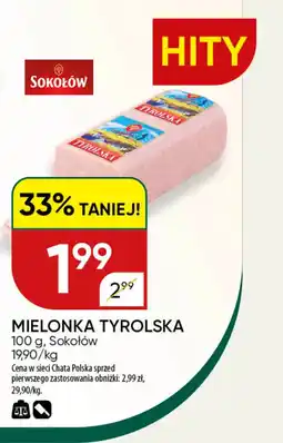 Chata Polska Mielonka tyrolska sokołów oferta