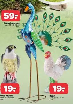 Netto Paw dekoracyjny wym. 50 x 42 x 82 cm 1 szt oferta