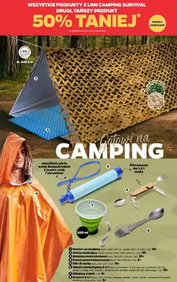 Netto Produkty z linii Camping Survival oferta