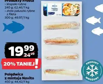 Netto Polędwica z mintaja Navito oferta