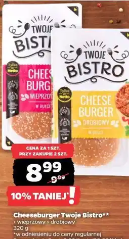 Netto Cheeseburger Twoje Bistro oferta